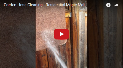 Garden Hose Cleaning- Residential Magic Mat